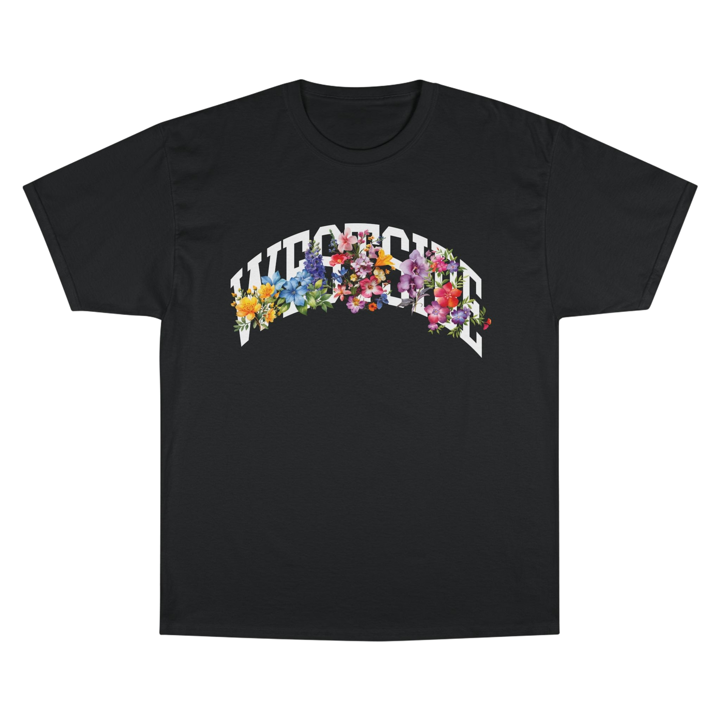 Arched Westside T-Shirt - Flowers